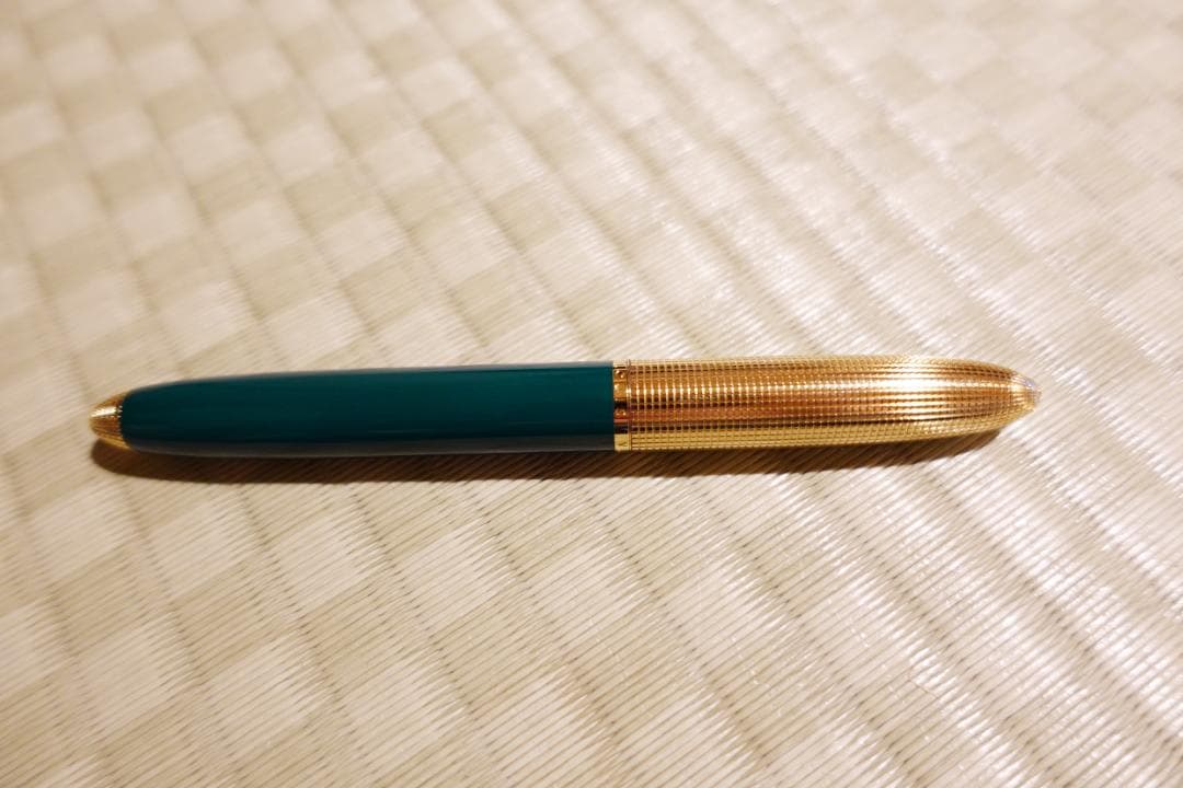 LOUIS VUITTON 万年筆 グリーン ペン先750 K18