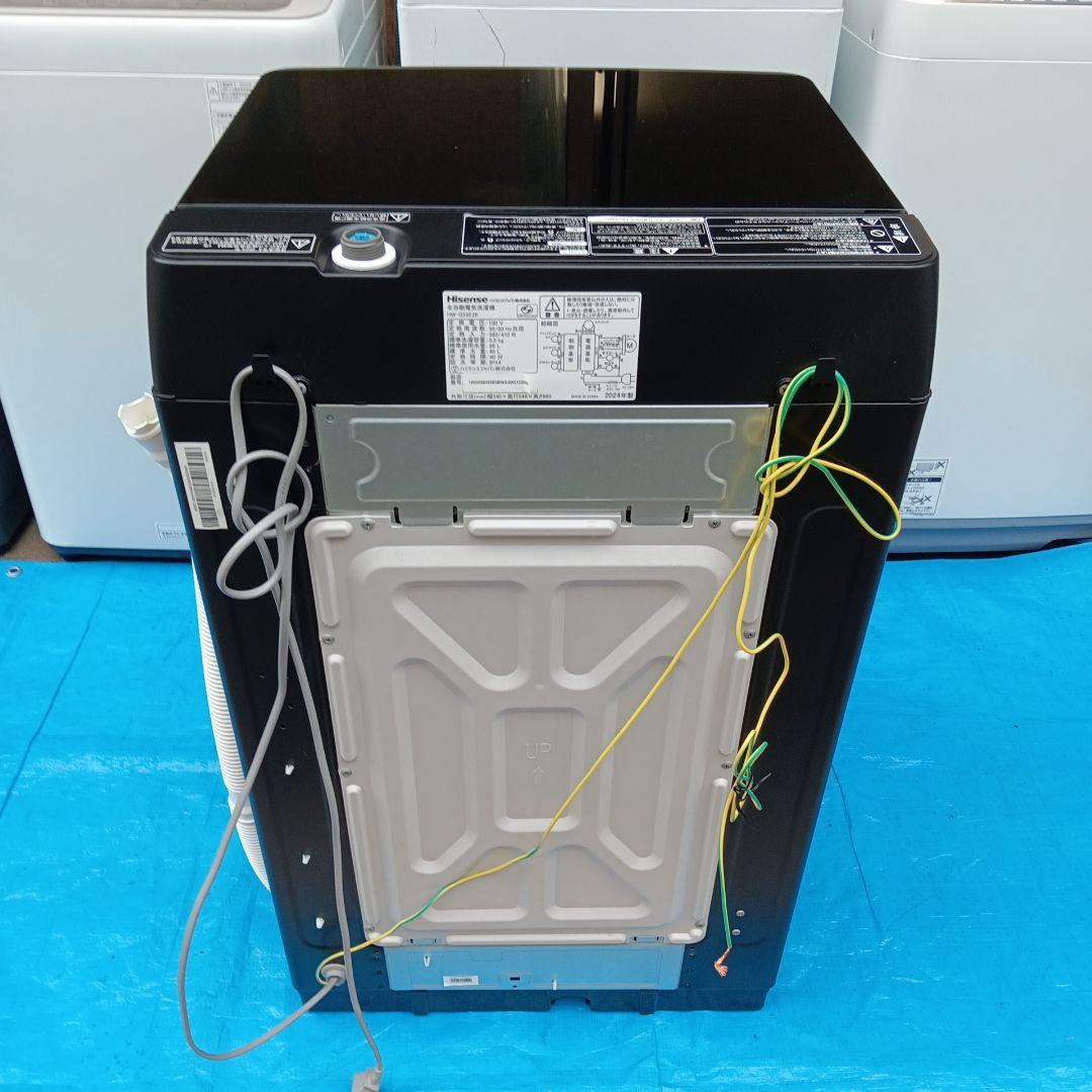 ハイセンス 全自動洗濯機 5.5kg HW-G55E2K 2024年製