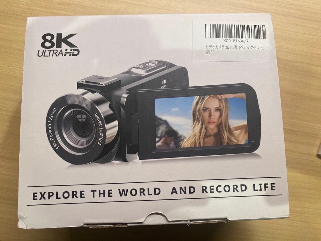 DVC 8K Ultra HD デジタルビデオカメラ　バッテリー2個付き