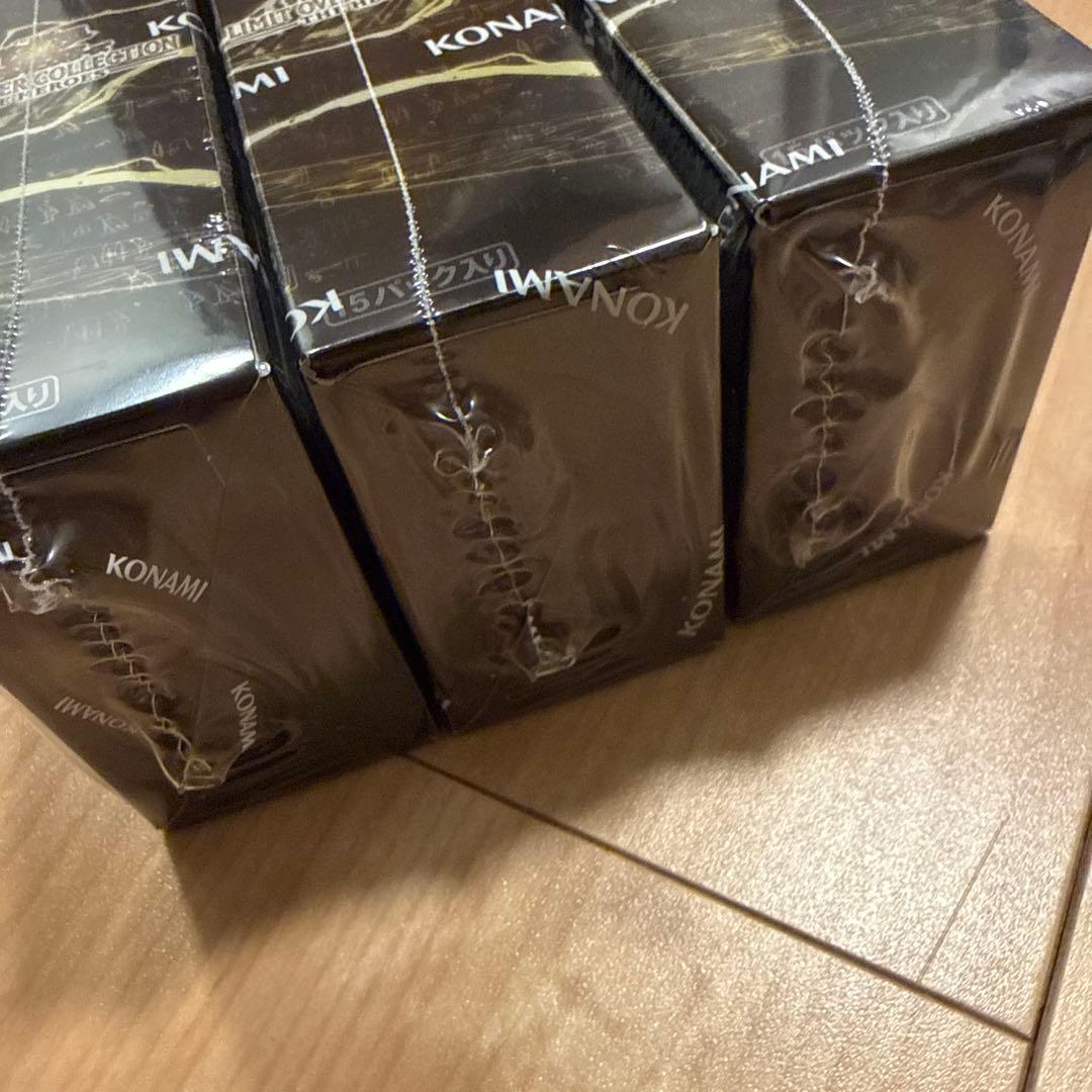 遊戯王 リミットオーバーコレクション　ヒーローズ　3box プロモパック付き
