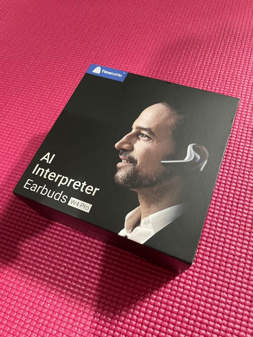 Timekettle W4 Pro AI通訳機 翻訳イヤホン オフライン翻訳対応