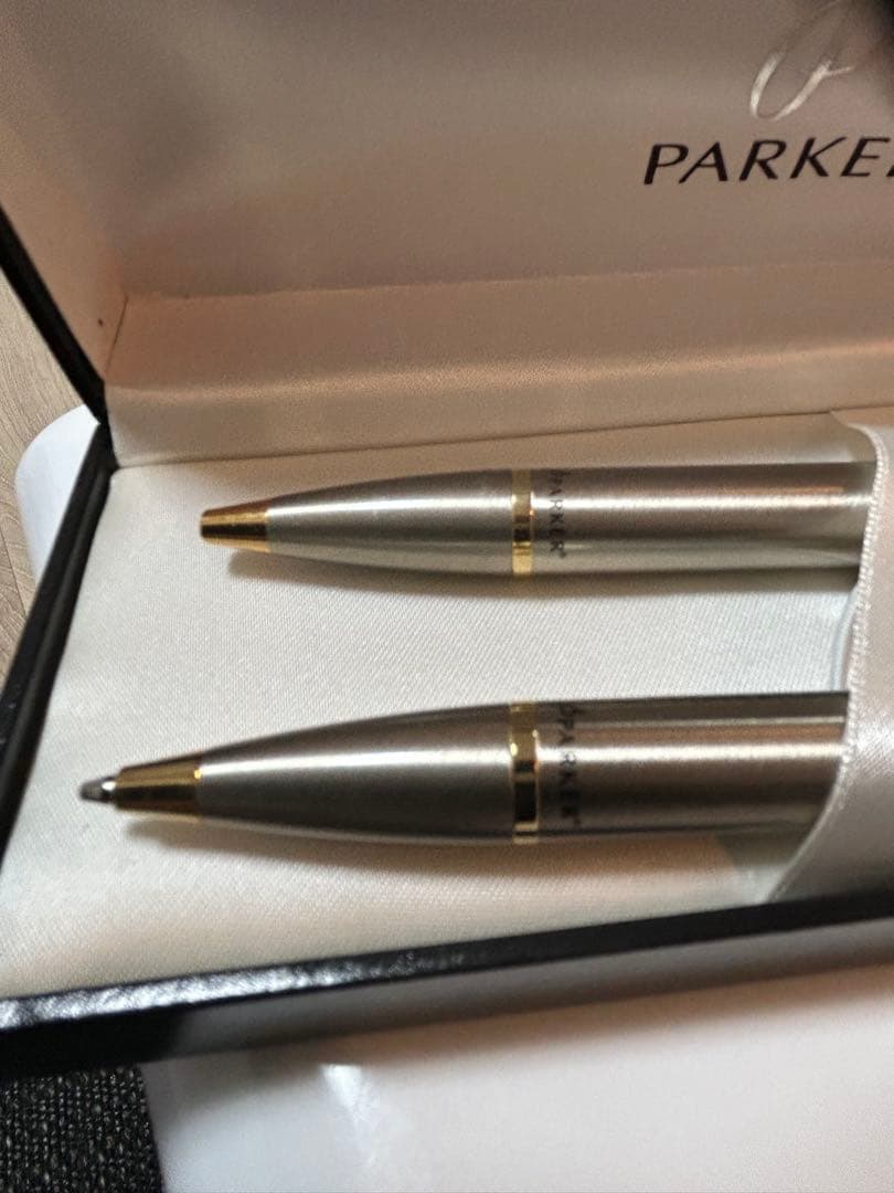 Parker ボールペン、シャーペンセット シルバー・ゴールド