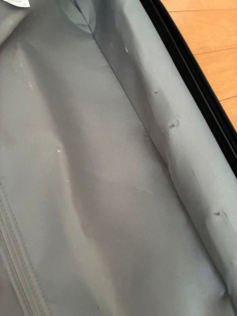 無印良品 大型75L キャリーケース キャスターストッパー付き スーツケース
