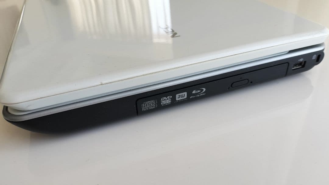NECノートWin10 MS Office 436GB SSD BDドライブ