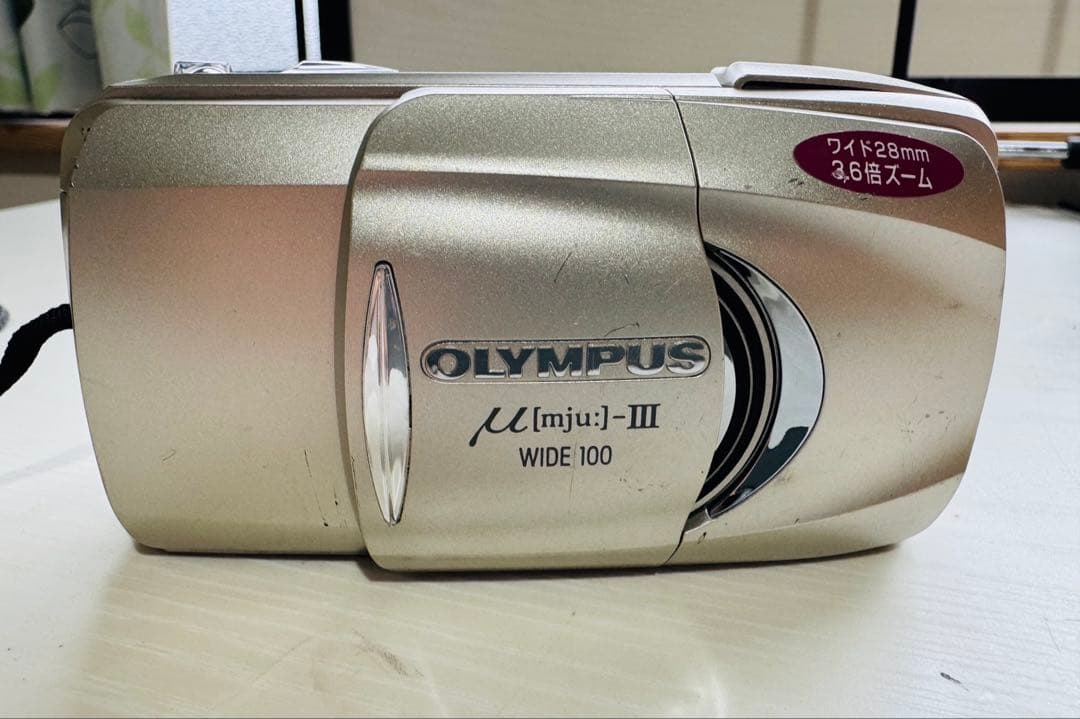 OLYMPUS μ mju III Wide 100 コンパクトフィルムカメラ