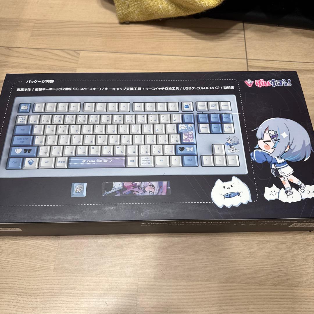 VSPO GEAR ゲーミングキーボード 花芽すみれEdition