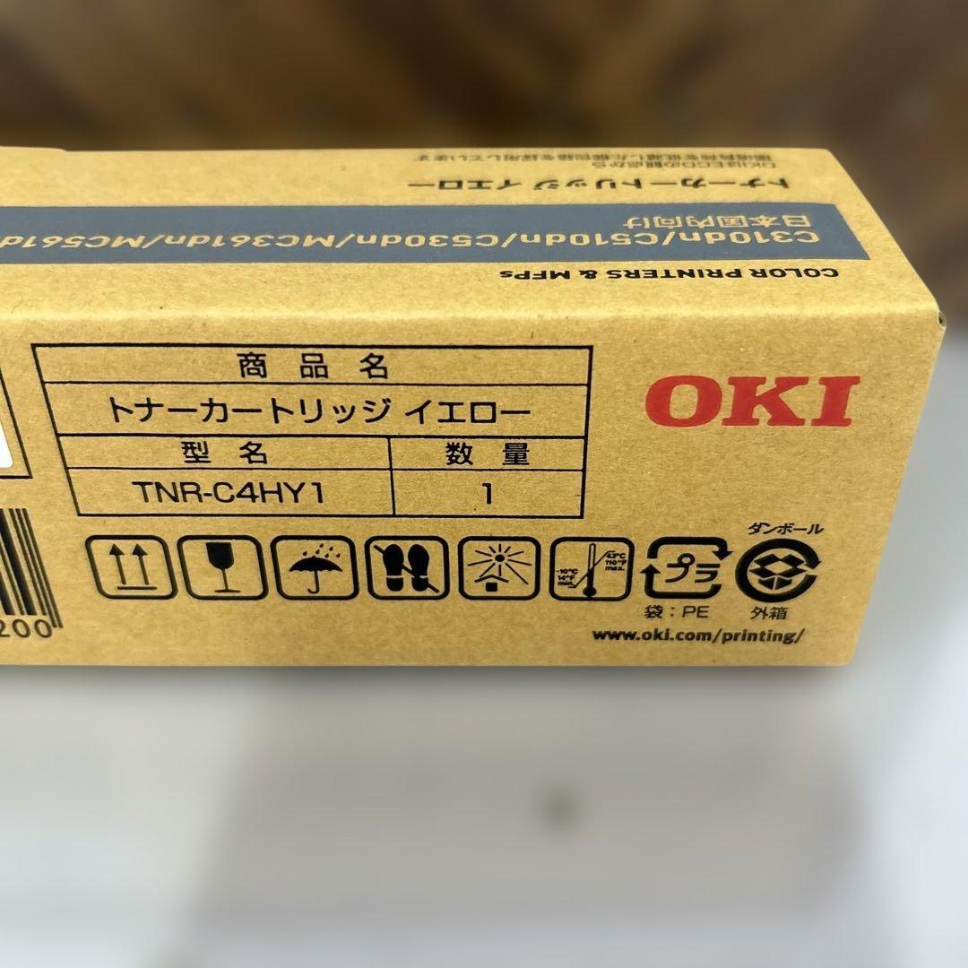 OKI トナーカートリッジイエロー TNR-C4HY1