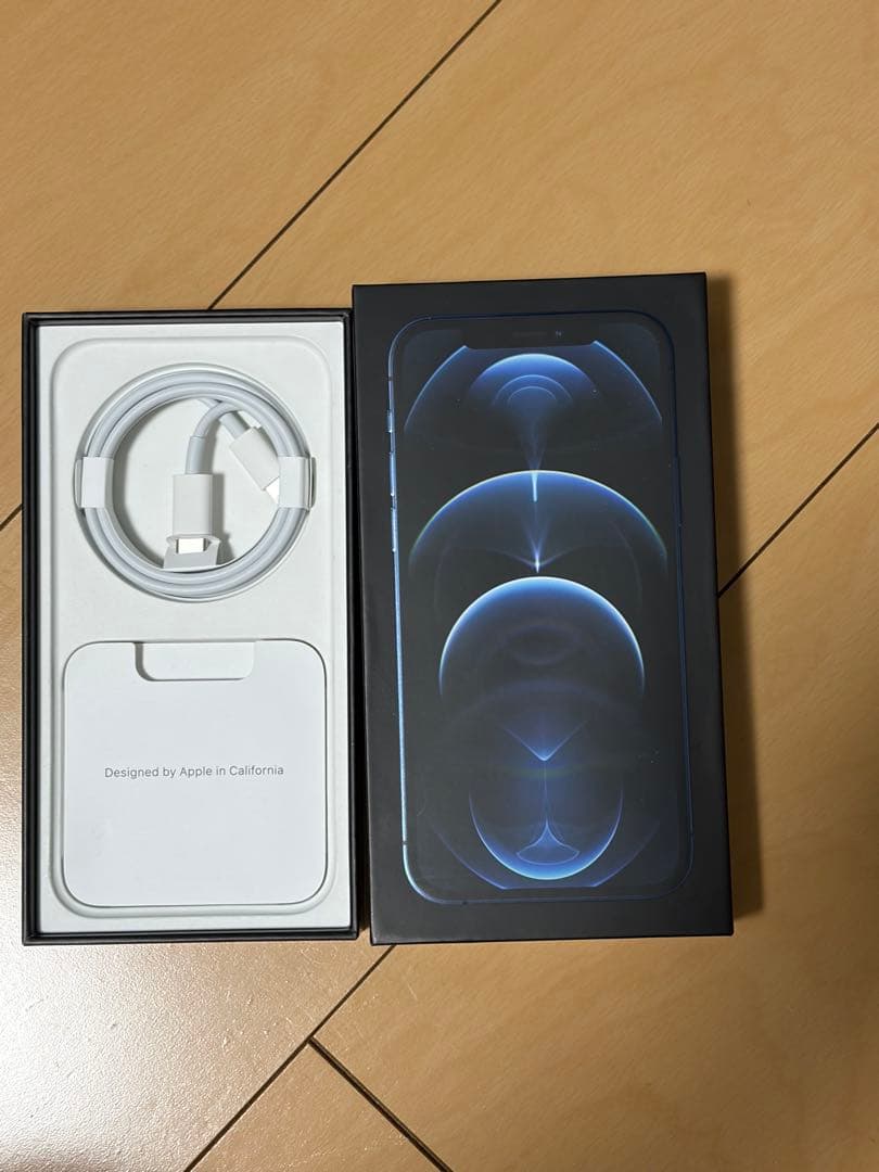 Apple iPhone 12 Pro パシフィックブルー 本体　画面割ジャンク