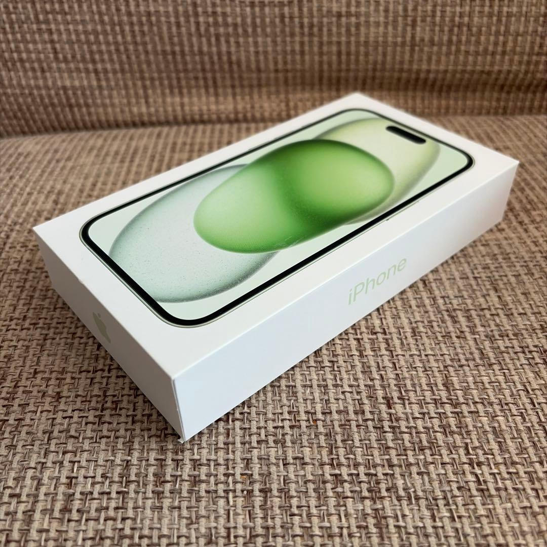 【美品】iPhone15 128G グリーン