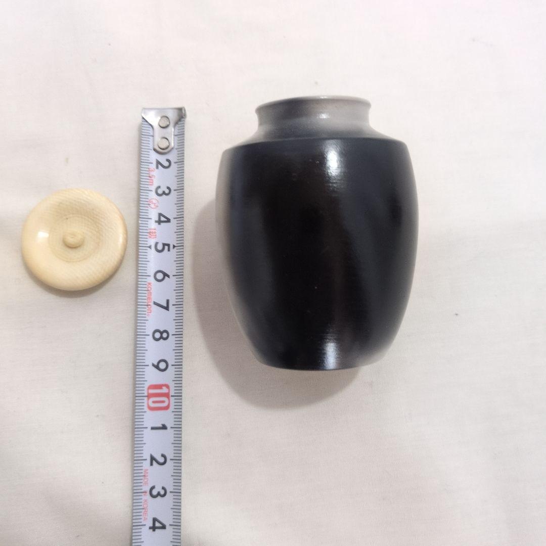茶道具 寄神崇白造 茶入 桂窯 共箱