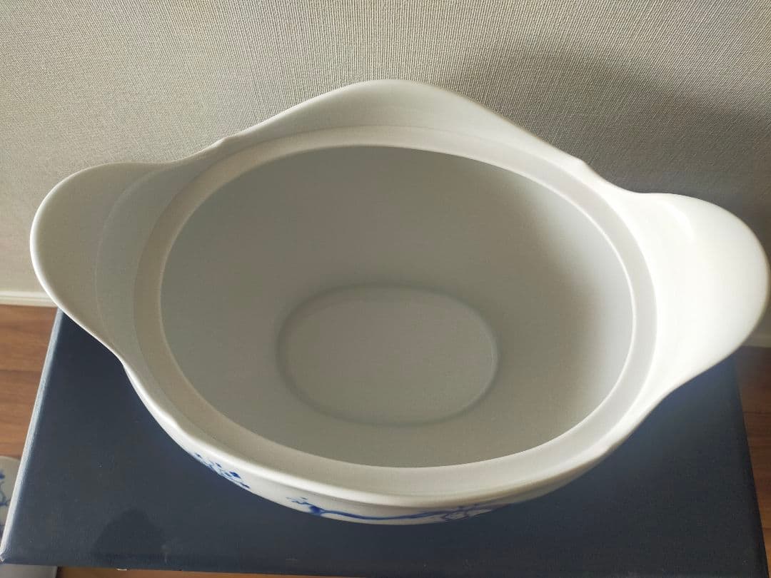 珍品【MEISSEN】ブルーオーキッド 大型スープチューリン 約3.5L 一級品
