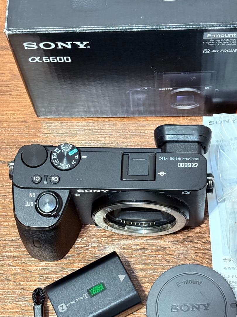 SONY α6600 ミラーレスカメラ 本体とレンズsigma18-50f2.8