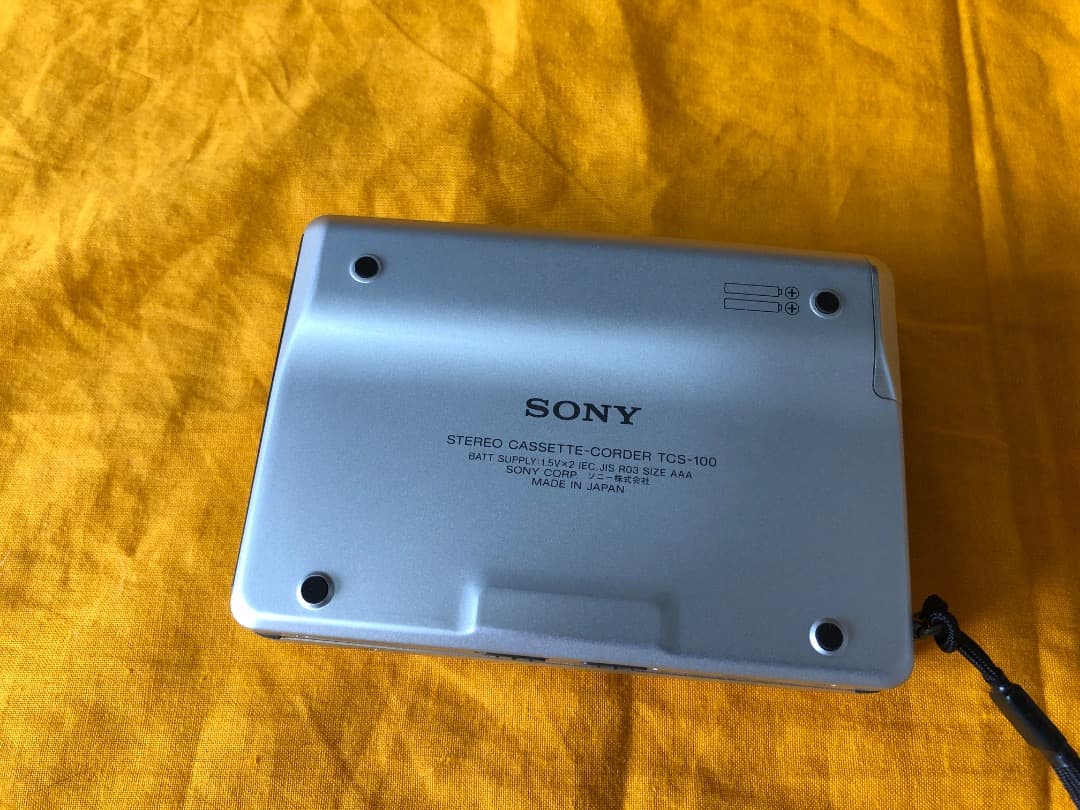 SONY ステレオカセットレコーダー TCS-100