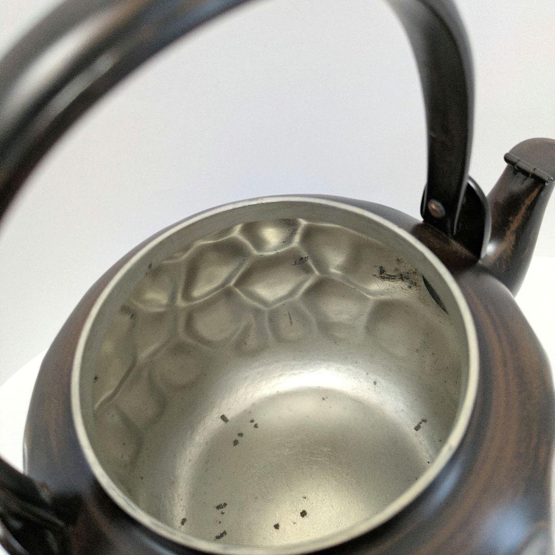 水注　岩目漆仕上げ　口蓋付 中古　古物