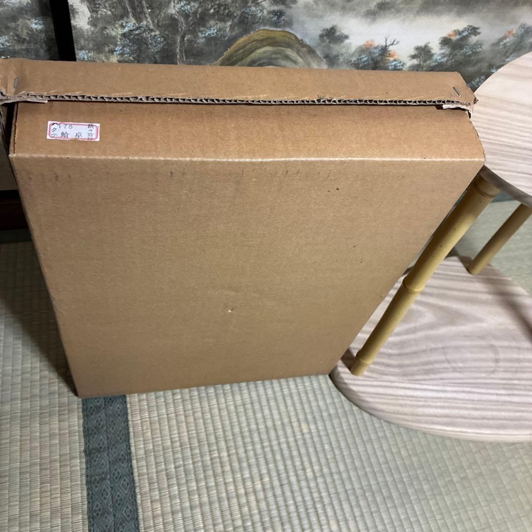 茶道具☆蛤卓 淡々斎好写 組立式 お茶道具／共箱