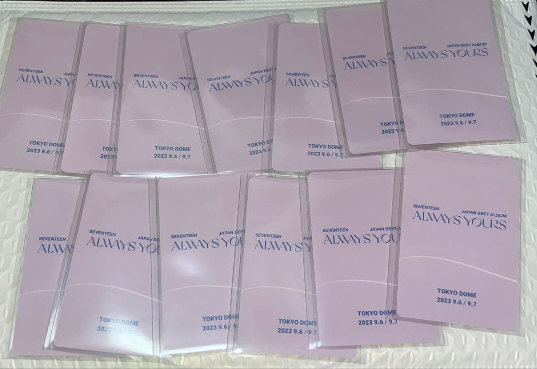 SEVENTEEN 東京公演 ALWAYS YOURS WEVERSE 13枚