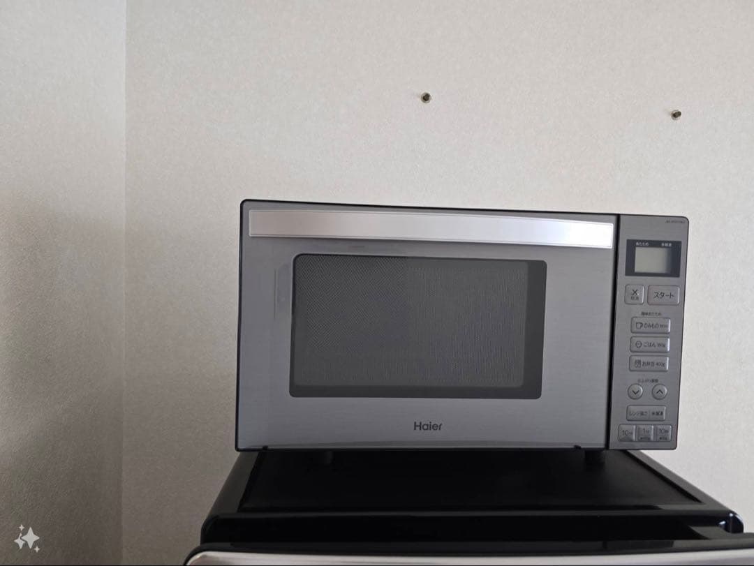 Haier 単機能電子レンジ シルバー