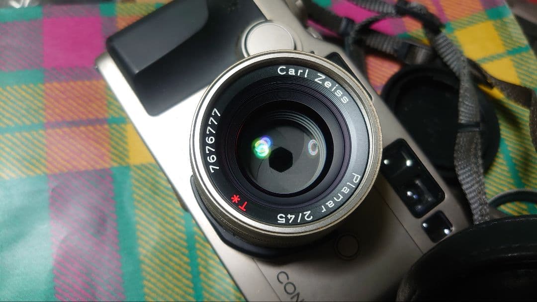CONTAX G2 フィルムカメラ Carl Zeiss 45mmレンズ