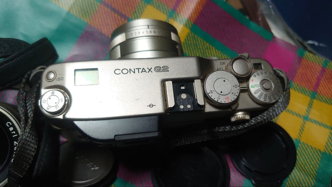 CONTAX G2 フィルムカメラ Carl Zeiss 45mmレンズ