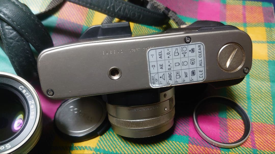 CONTAX G2 フィルムカメラ Carl Zeiss 45mmレンズ