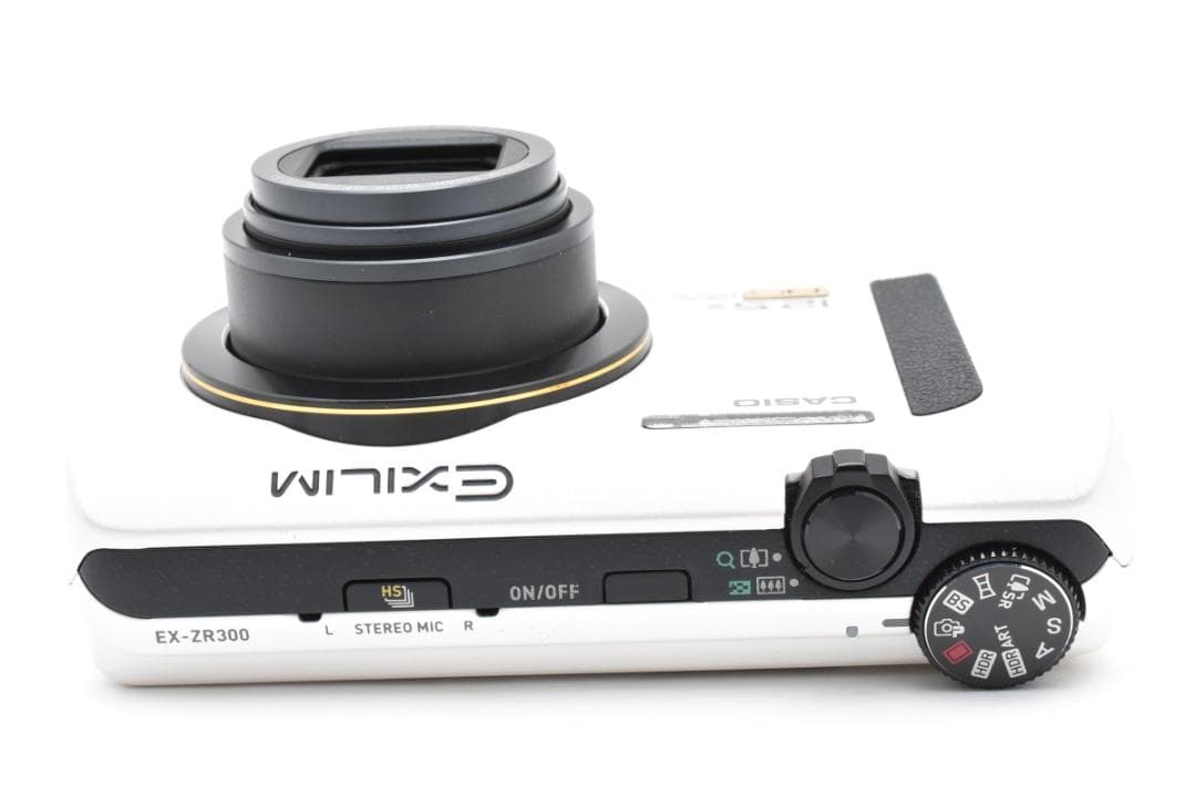 ■ ほぼ新品 ■ カシオ　CASIO EX-ZR300 《 元箱・ホワイト 》
