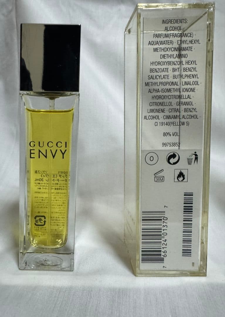 【美品】GUCCI ENVY グッチ エンヴィ　オードトワレ　30ml
