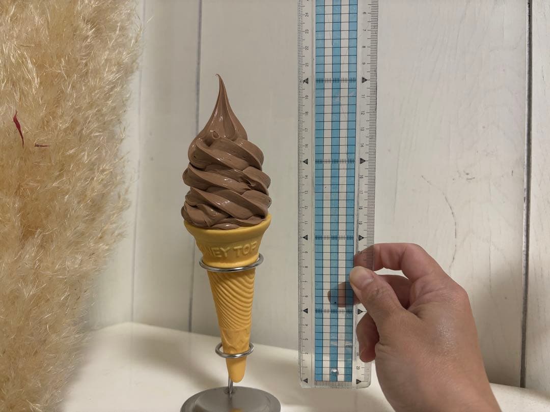 ソフトクリーム食品サンプル　バニラ、ミックス、チョコレート⚠️スタンドなし