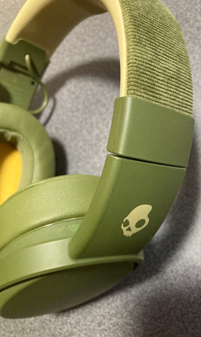 【美品】Skullcandy S6CRW ワイヤレス　ヘッドホン　グリーン