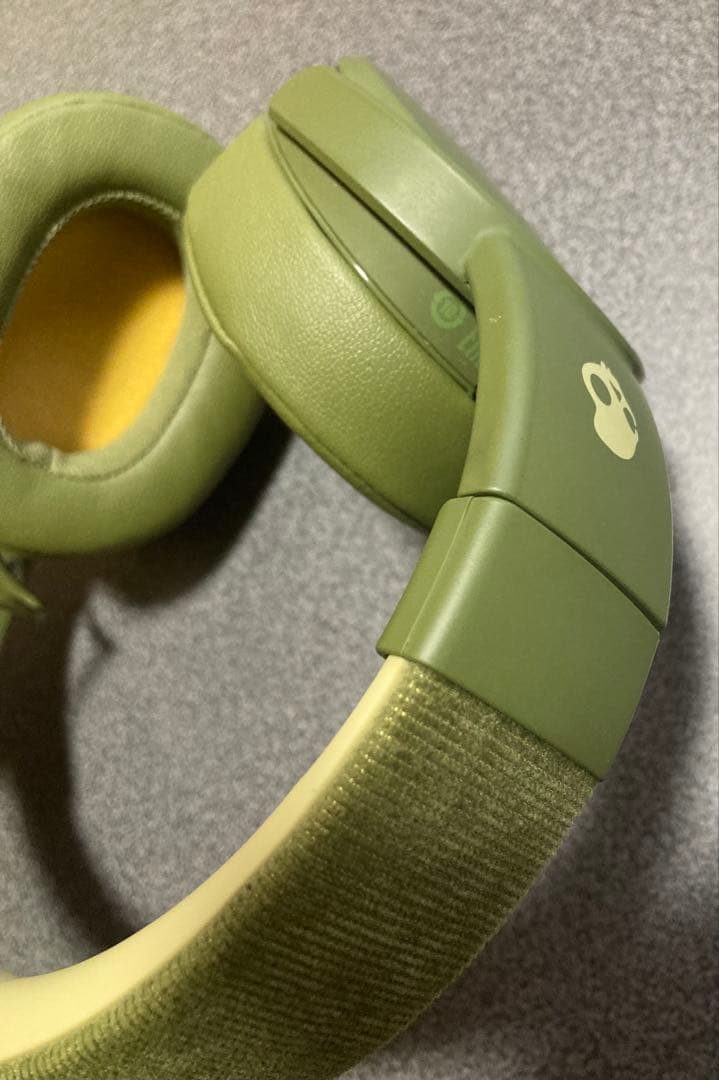 【美品】Skullcandy S6CRW ワイヤレス　ヘッドホン　グリーン