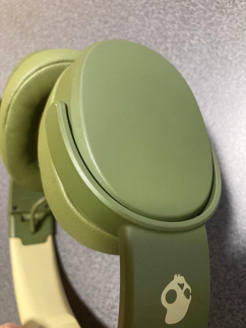 【美品】Skullcandy S6CRW ワイヤレス　ヘッドホン　グリーン
