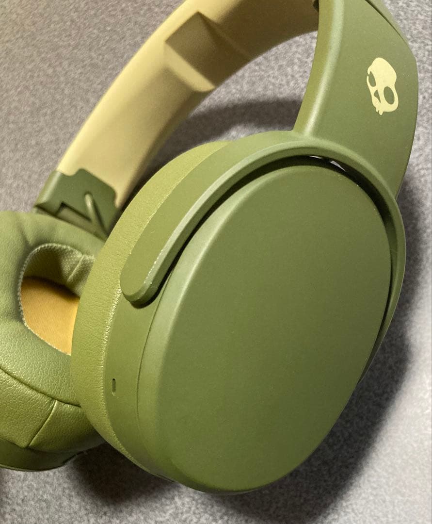 【美品】Skullcandy S6CRW ワイヤレス　ヘッドホン　グリーン