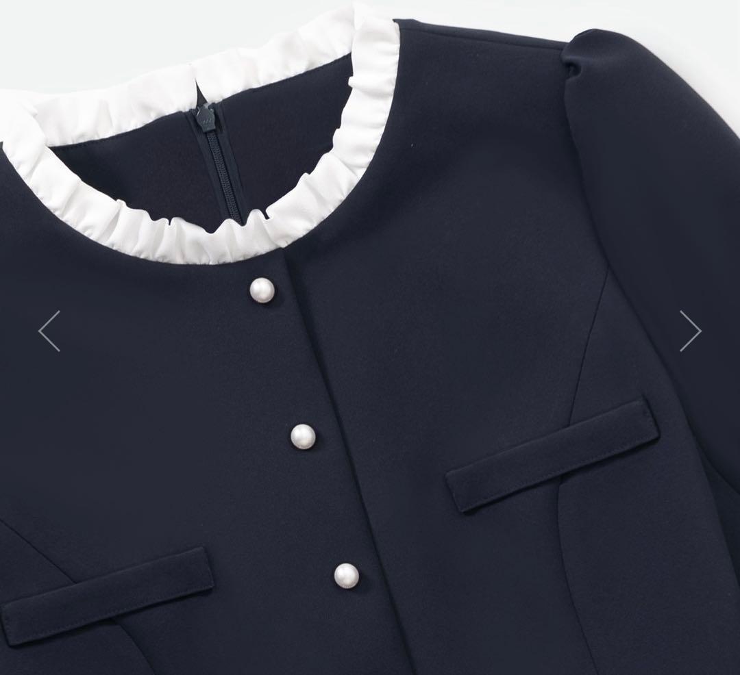 Rene Spring Navy Dress 38号