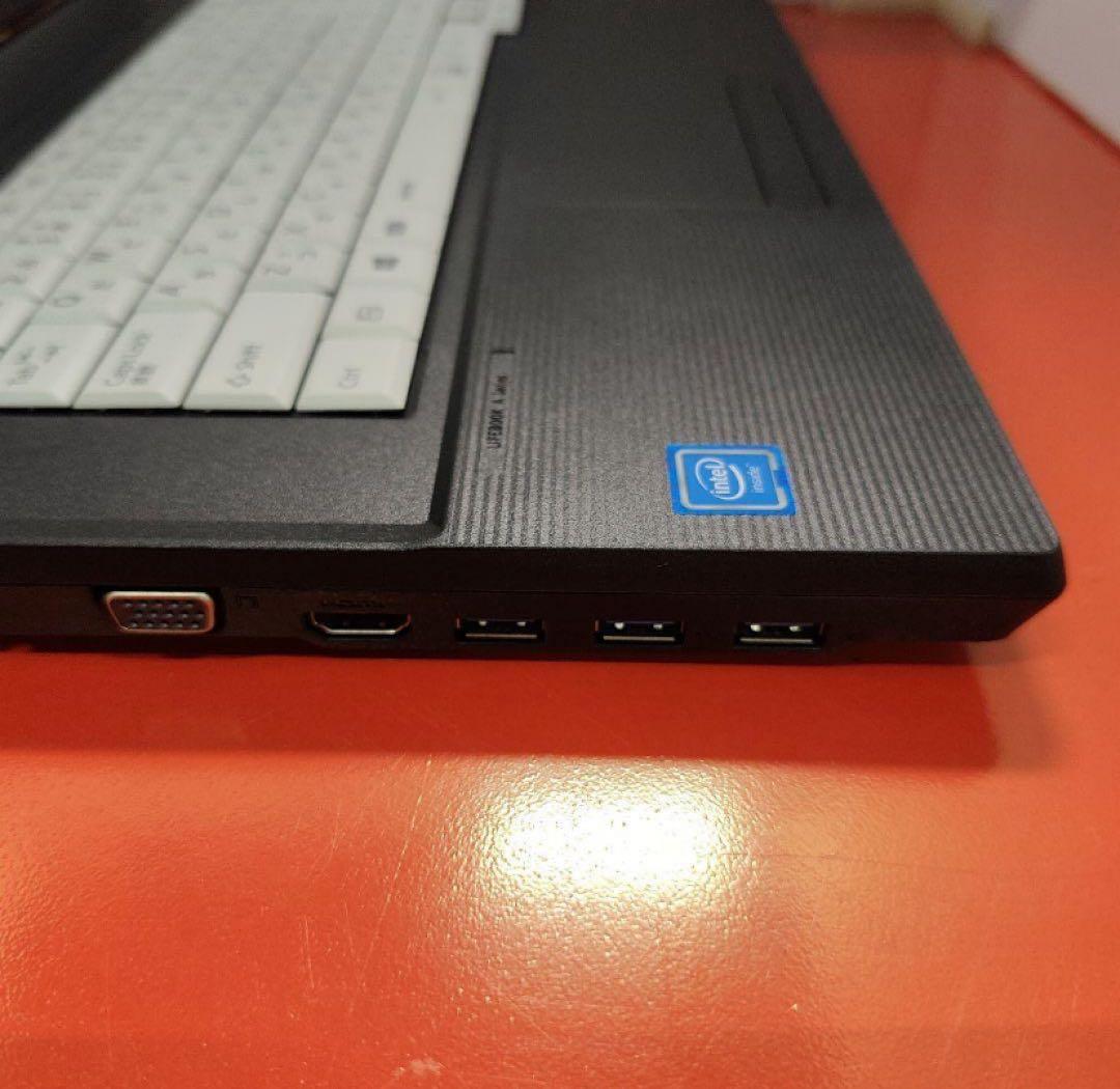 ノートパソコン美品 富士通 DVD Windows11