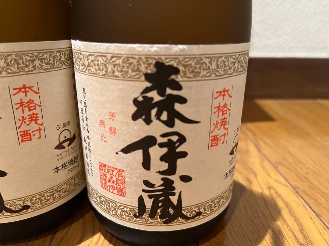 森伊蔵 720ml 6本セット 本格芋焼酎 JAL機内販売品