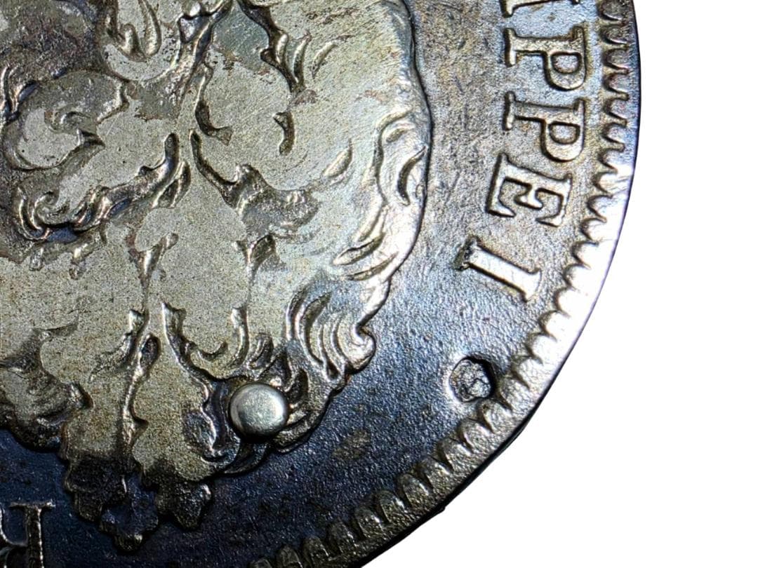 【極希少】エルメス ELOI社製 5フラン銀貨 ナイフ 1837年 箱付