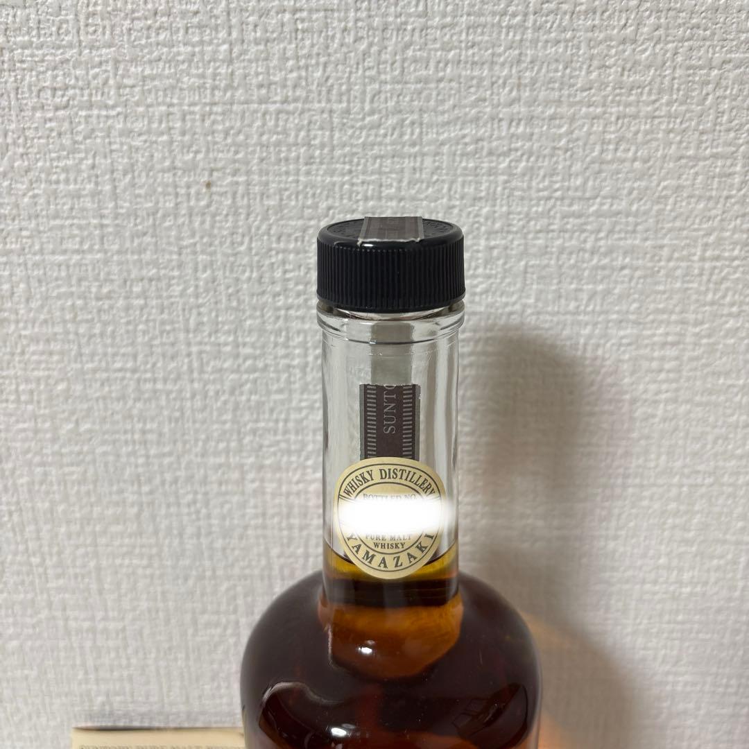 サントリーウイスキー　山崎蒸溜所　樽出原酒10年　600ml 未開栓　封訳あり