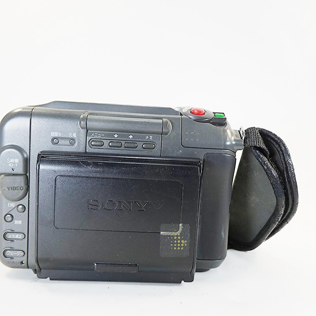 ソニーCCD-SC55【動作良好】VideoHi8ビデオカメラ　ダビングに最適