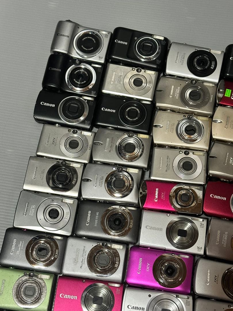 値下げ可能です！(Canon) 70台 デジカメラ まとめ【動作未確認】
