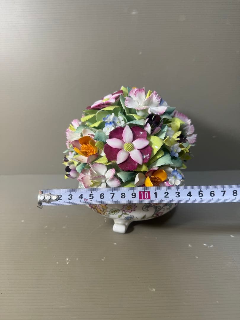 2504 ミントン　ハドンホール　陶花　フローラル