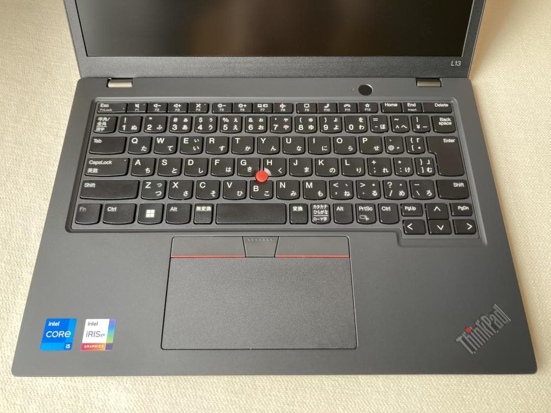 Windowsノート本体 ThinkPad L13 Gen4 i5-1335U 16GB SSD256GB