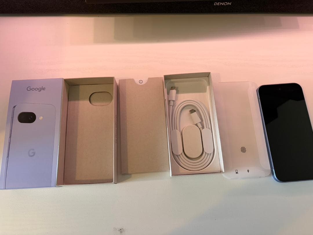 〖極美品〗Google Pixel9aSIMフリー128GBIris付属品あり！