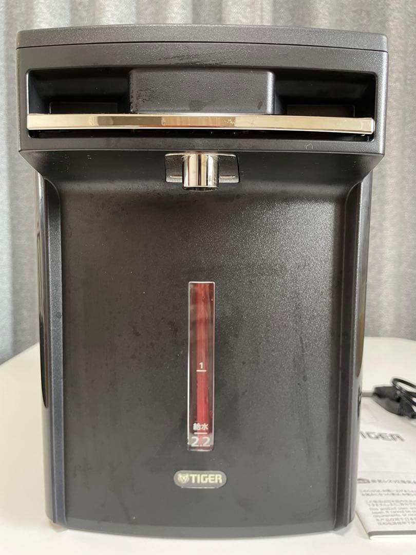 TIGER 電気ポット 2.2L ブラック