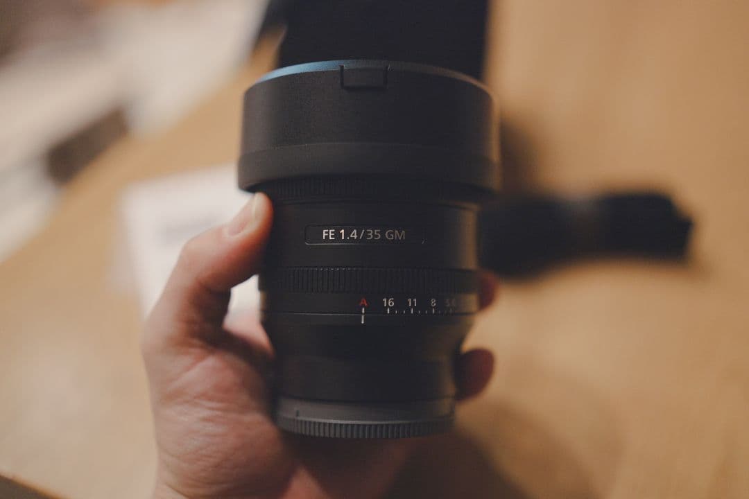 Sony FE 1.4/35 GM 単焦点レンズ