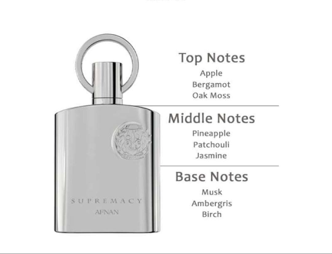 香水(男性用) Afnan Supremacy Silver edp 100ml