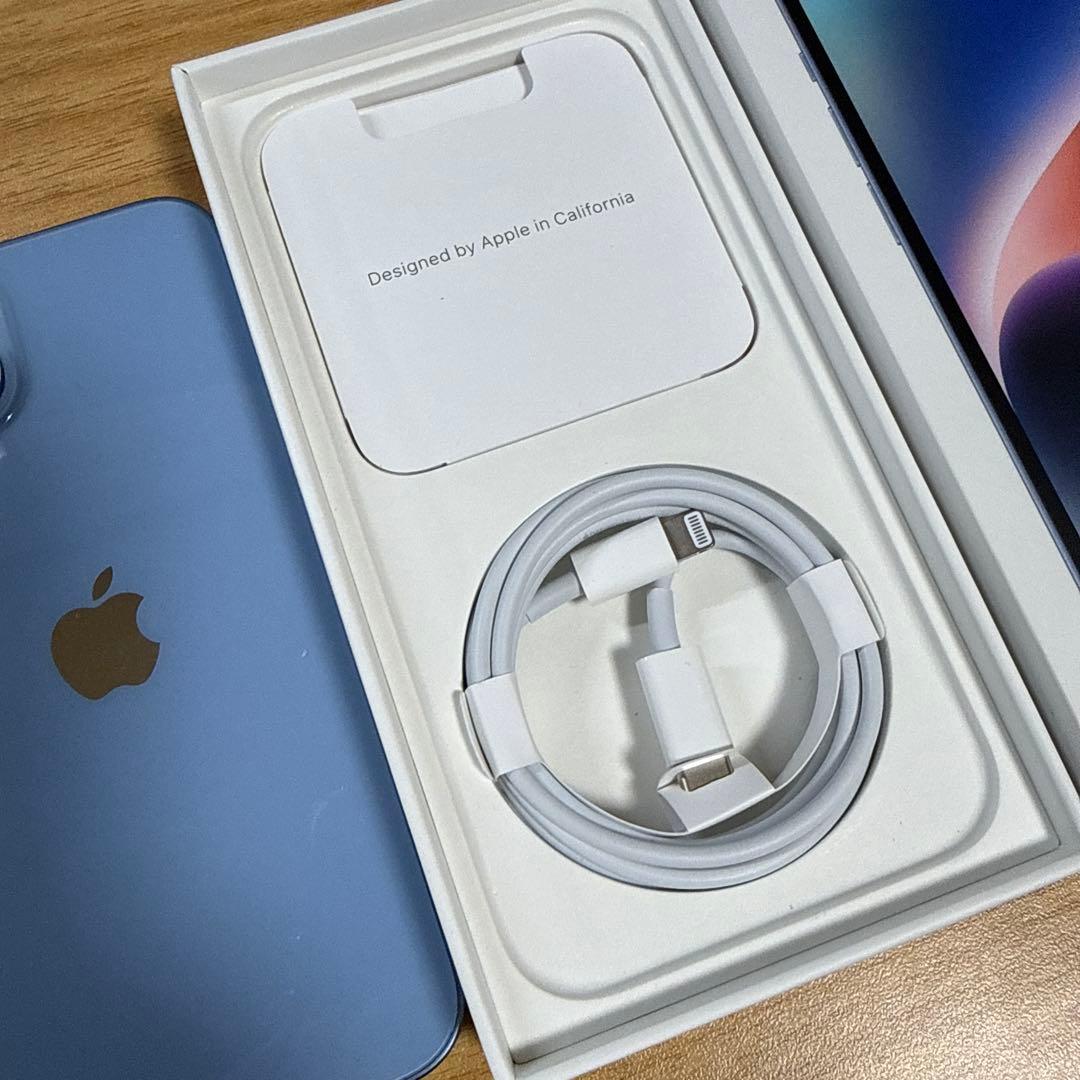 iPhone 14 128GB 国内版SIM フリー ブルー バッテリー91%