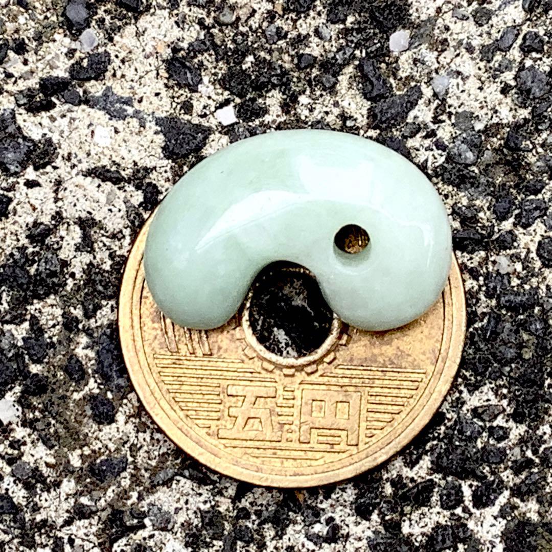 ⭕️神様からの授かり糸魚川翡翠ジェダイト勾玉　価値ある本物をお身近にソーティング付