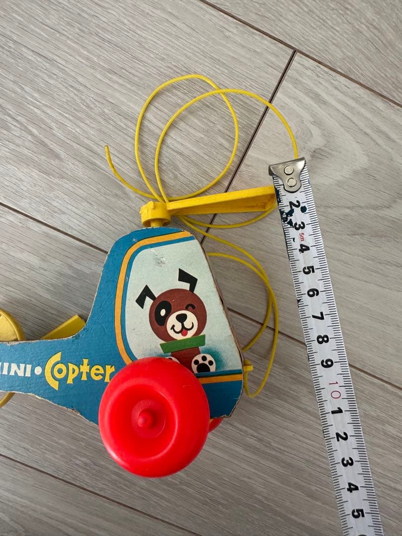 フィッシャープライス木製おもちゃヴィンテージ 1970年
