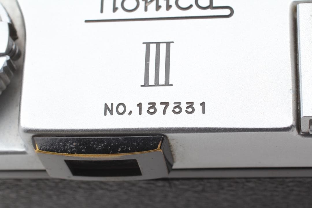 【整備済　部品取り】KONICA III 48mm f/2 #1286