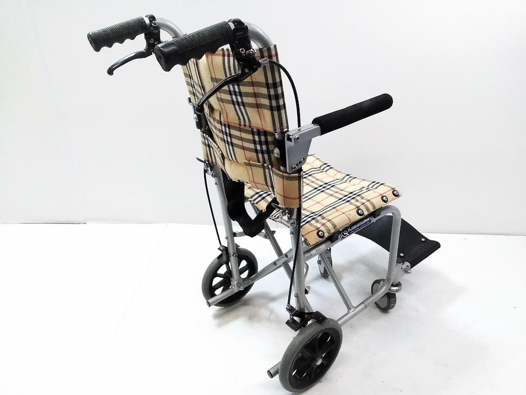 KAWAMURA KA-3 介助用車椅子 折り畳み式□