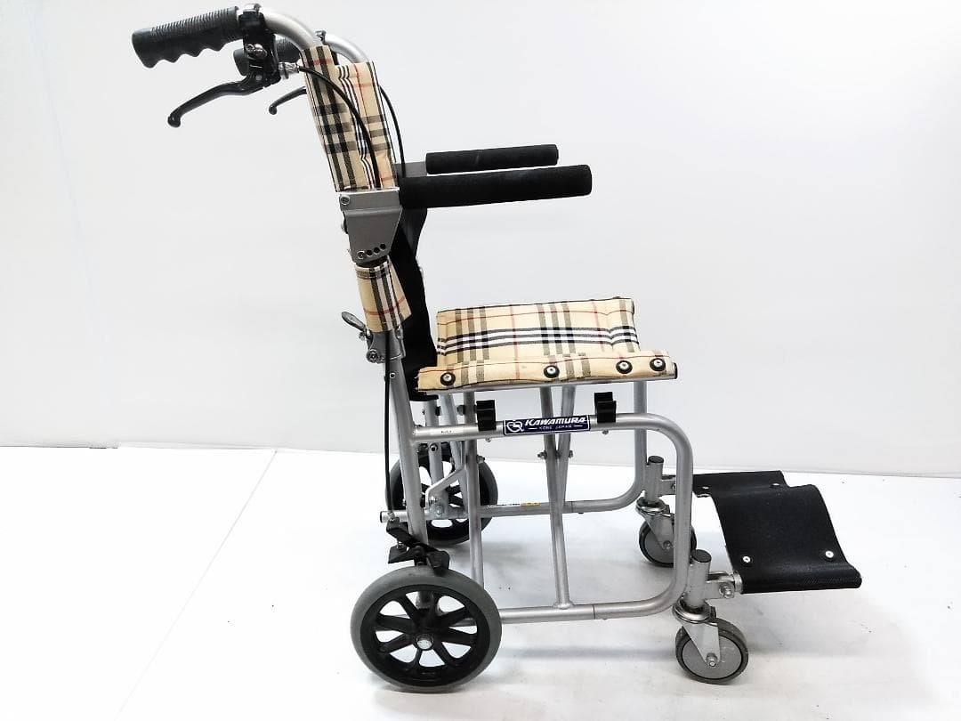 KAWAMURA KA-3 介助用車椅子 折り畳み式□